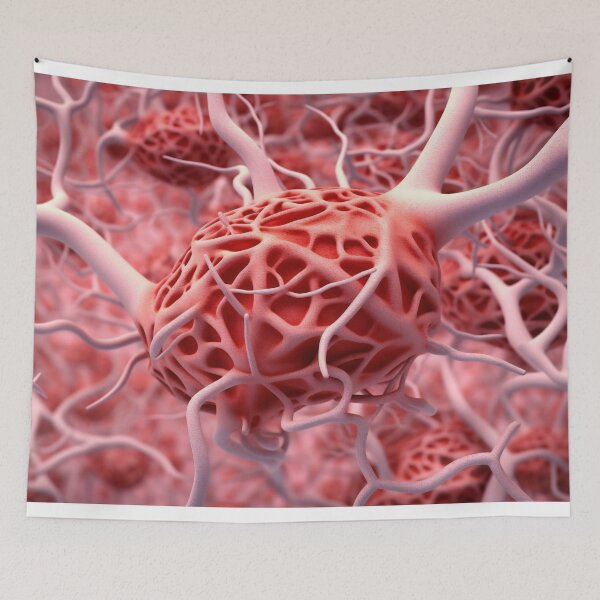 Item preview, Red Arterial Network Close-Up designed and sold by anytka.