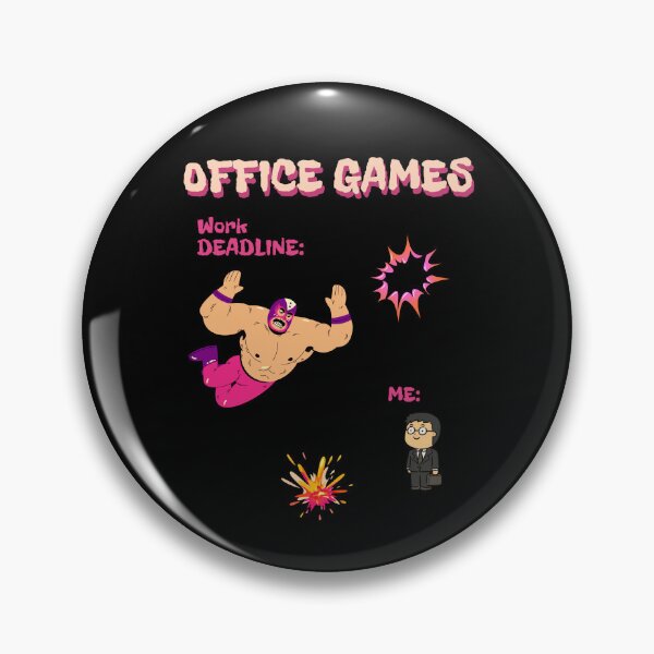 Item preview, Office Games: Work Deadline and Me - Funny Gift for Wrestling Fan designed and sold by AtushaSpark.