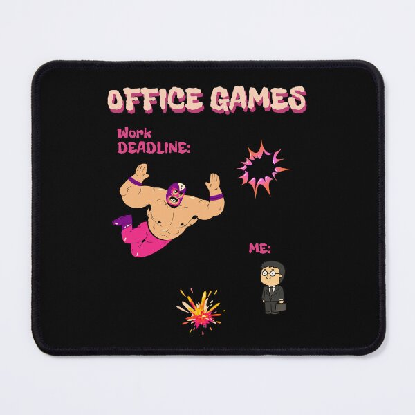 Item preview, Office Games: Work Deadline and Me - Funny Gift for Wrestling Fan designed and sold by AtushaSpark.