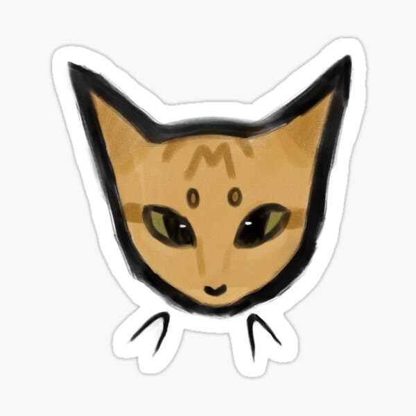 Item preview, Kitty cat (orange) designed and sold by Rockin-Out.