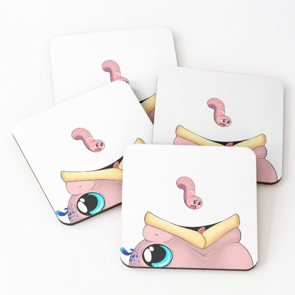 Item preview, Cookie cutter art baby bird and worm. designed and sold by Kitsunefire7.