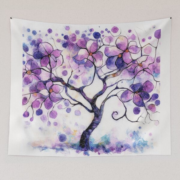 Item preview, From the Garden: South American Handroanthus impetiginosus  Ipê Roxo designed and sold by Helios Be. Lavsh.