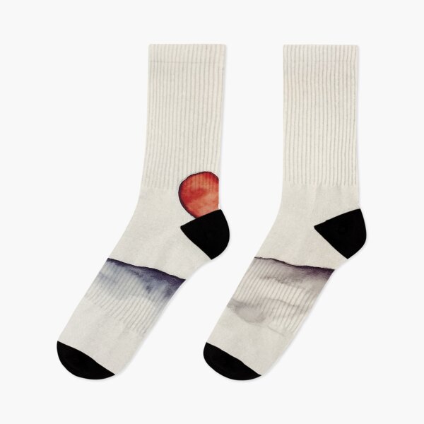 Item preview, A minimalist watercolor painting capturing a solitary figure standing before a large, radiant heart. Symbolize an intimate connection, evoking emotions of love and passion. Valentines day concept designed and sold by anytka.