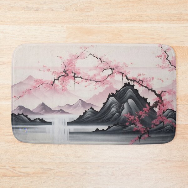 Item preview, Mountain landscape with trees designed and sold by anytka.