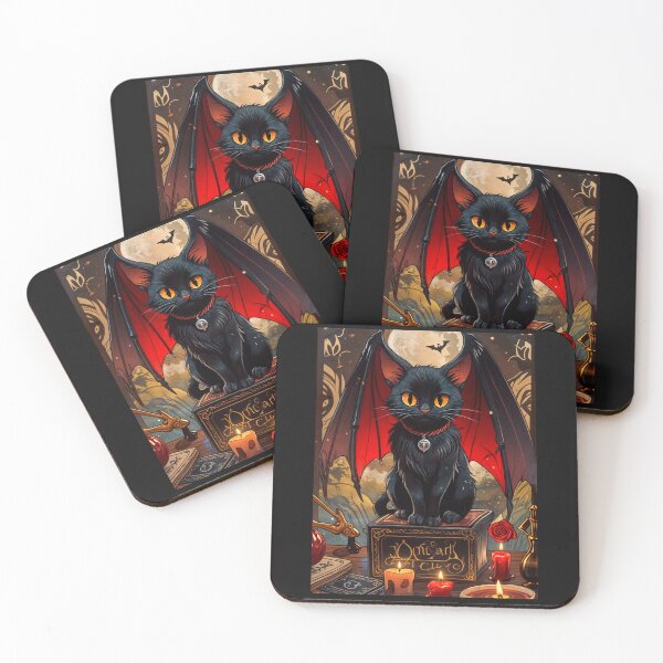 Item preview, Evilcat invoking the devil designed and sold by Marginalia Workshop.