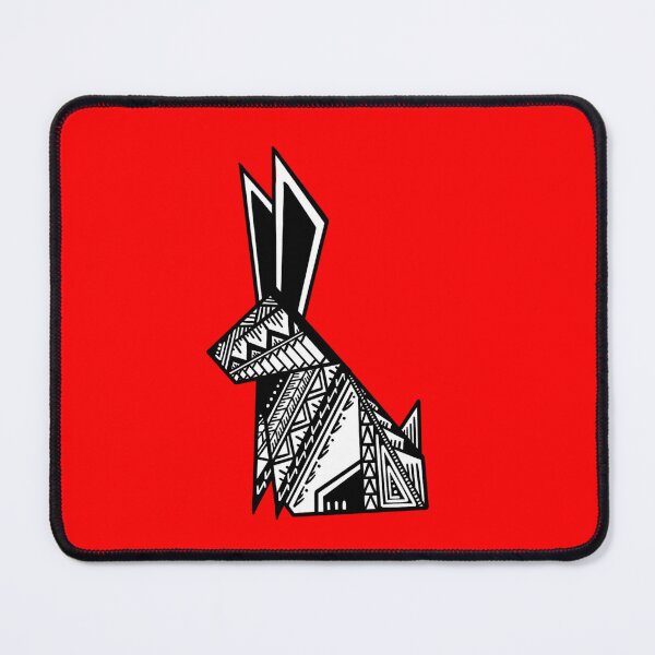 Item preview, Tribal Origami Rabbit designed and sold by Steeb757.