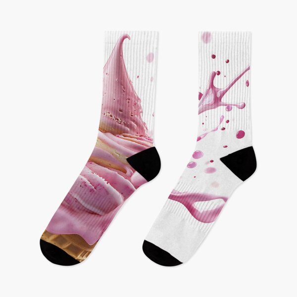 Item preview, Yummy pink swirl ice cream designed and sold by anytka.