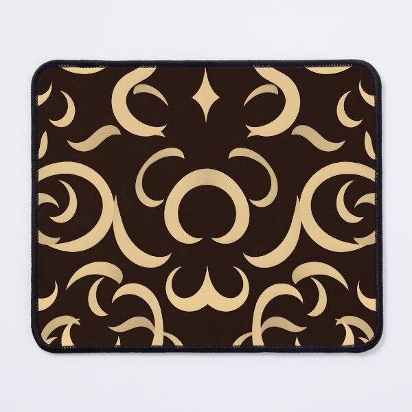 Item preview, Elegant Gold Floral Swirl Pattern – Luxe Home Décor designed and sold by CelestialAllure.