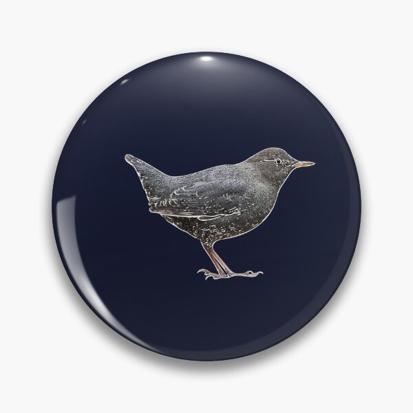 Item preview, American Dipper White Alternate Design  designed and sold by designsasstultd.