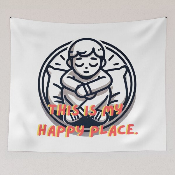 Item preview, This Is My Happy Place - Funny Introvert Meme designed and sold by Nauert's.