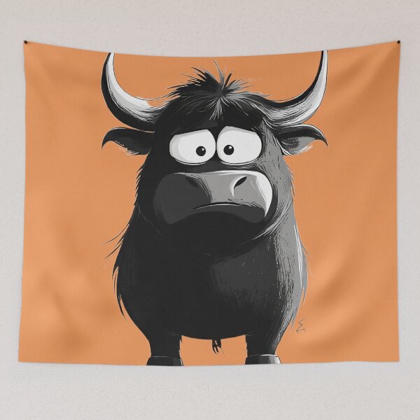 Item preview, The confused bull designed and sold by Brendon987.