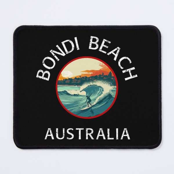 Item preview, Bondi Beach - Australia (with White Lettering) designed and sold by VelvetRoom.