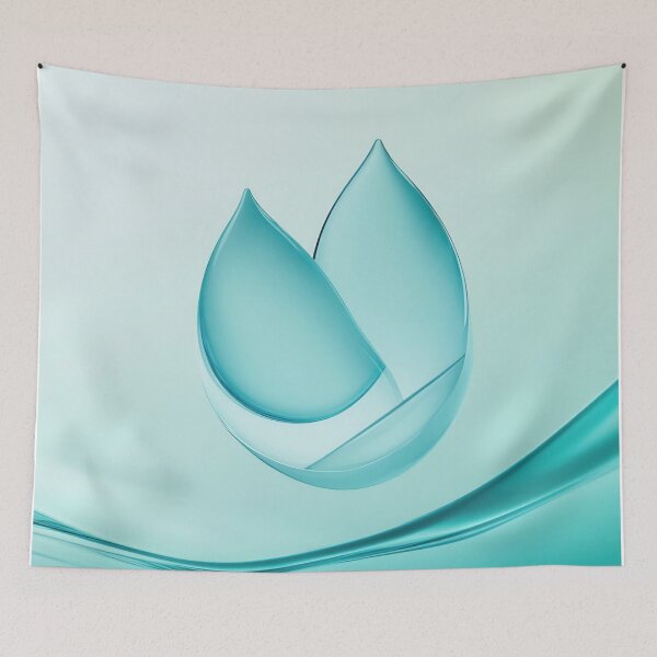Item preview, Water droplet on a soft background designed and sold by anytka.