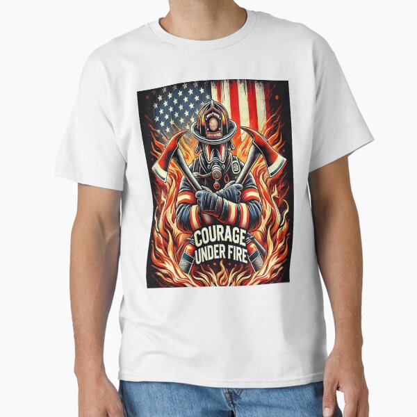 Item preview, Courage Under Fire: Honoring the Bravest designed and sold by KoozieGod.