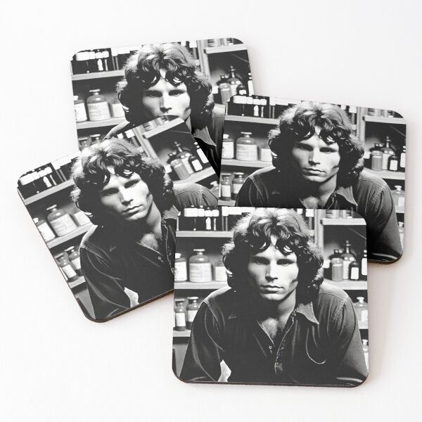 Item preview, Jim Morrison - El rey lagarto | Blanco y negro | The Doors | El poeta americano designed and sold by TheAmericanPoet.