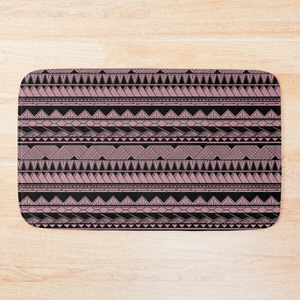 Item preview, Black and Muted Pink Tribal Pattern designed and sold by Steeb757.