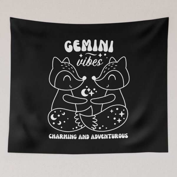 Item preview, Gemini Zodiac Sign, Gemini Vibes, Air Sign designed and sold by GroovyFusion.