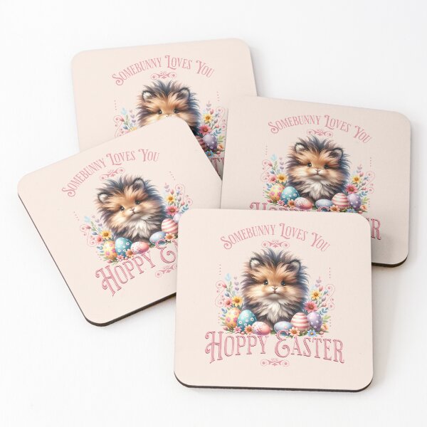 Item preview, Lionhead rabbit - Somebunny Loves You, Hoppy Easter designed and sold by Tee-Craftify.