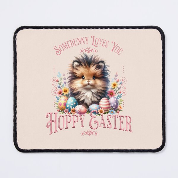 Item preview, Lionhead rabbit - Somebunny Loves You, Hoppy Easter designed and sold by Tee-Craftify.