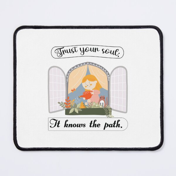 Item preview, Trust Your Soul | Spiritual Motivational Quote Design designed and sold by johsef.
