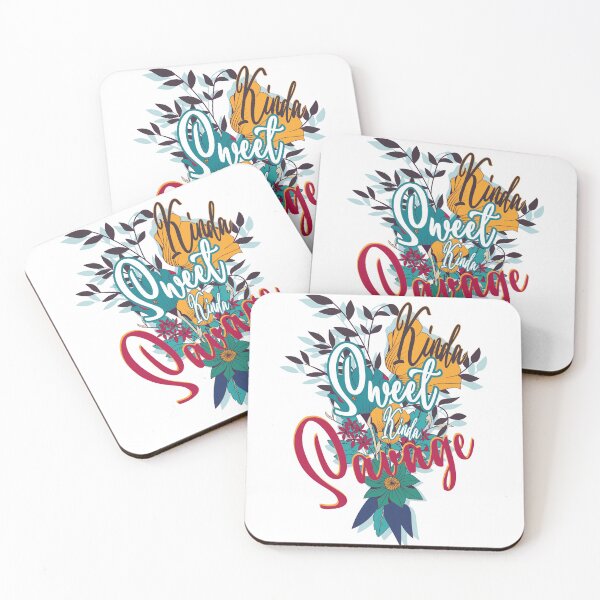 Item preview, Kinda Sweet Kinda Savage, Motivational Quote, Savage Quote designed and sold by OB-Store.