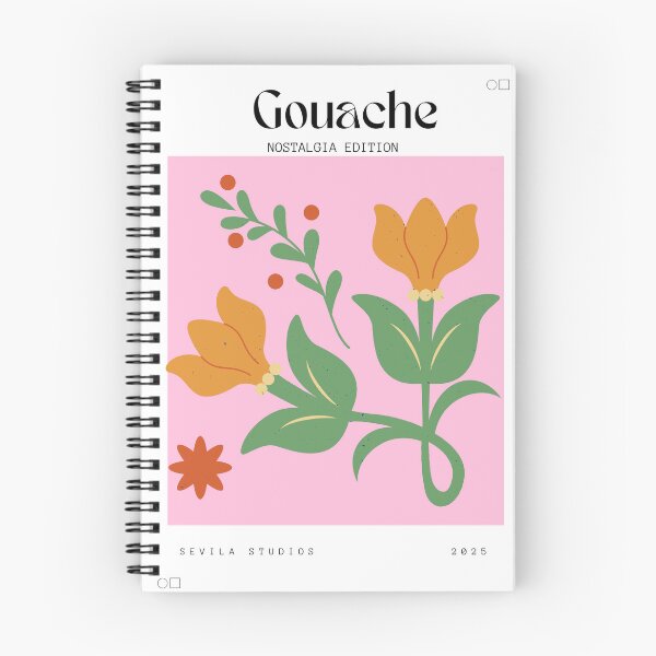 Item preview, Floral nostalgia- Gouache cut outs designed and sold by ragtrain.