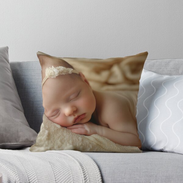 Item preview, Sweet baby girl peacefully sleeping designed and sold by anytka.