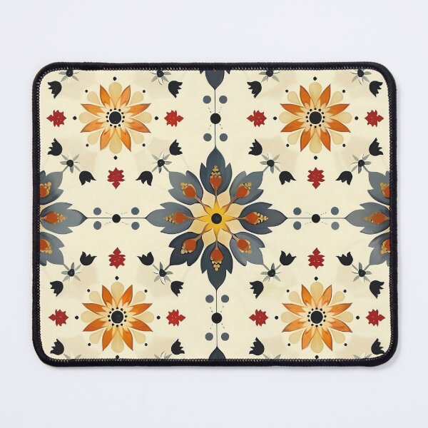 Item preview, Elegant Floral Tile Pattern – Vintage Seamless Ornamental Design designed and sold by Building60media.