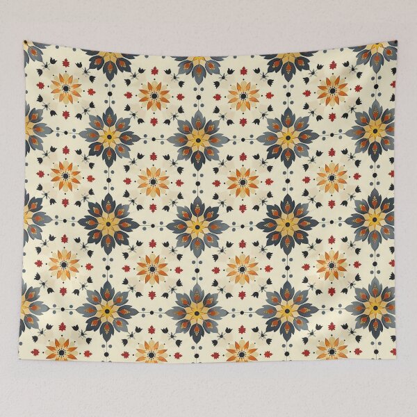 Item preview, Elegant Floral Tile Pattern – Vintage Seamless Ornamental Design designed and sold by Building60media.