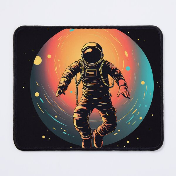 Item preview, Astronaut in space suit floating in space designed and sold by anytka.