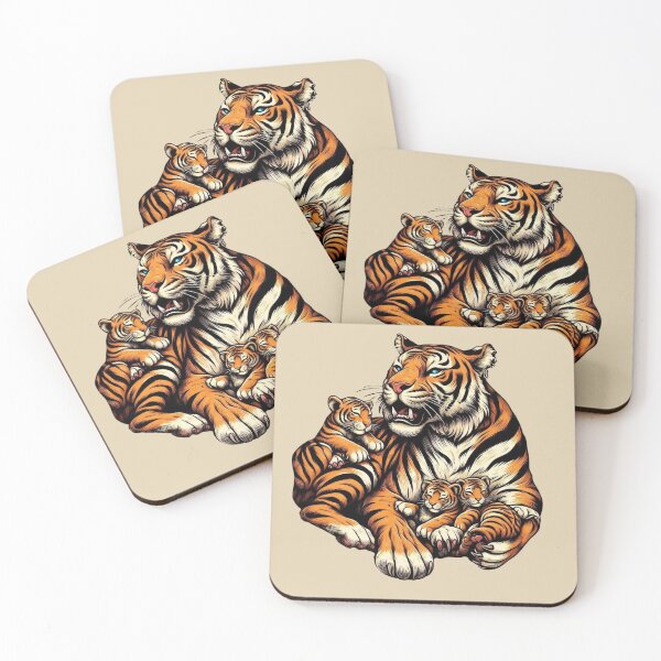 Item preview, Tiger Mom designed and sold by Myra365Art.