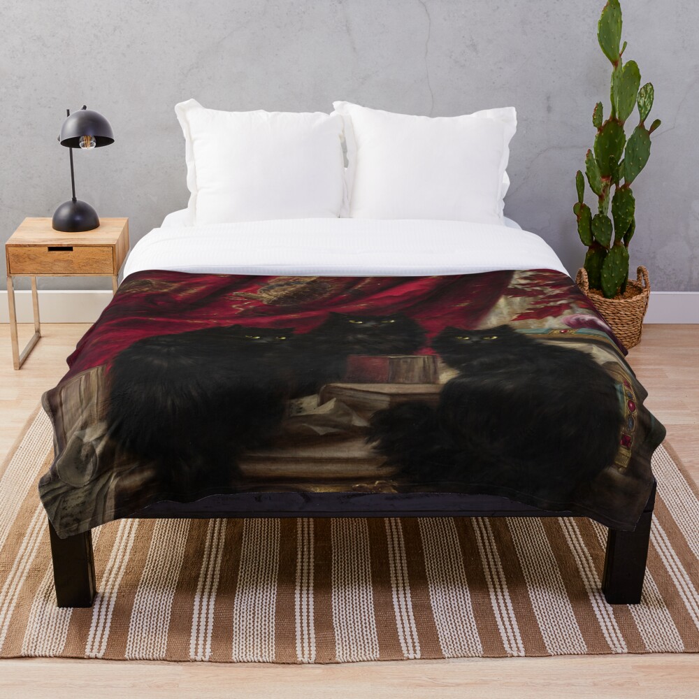 Item preview, Throw Blanket designed and sold by darkgothicart.