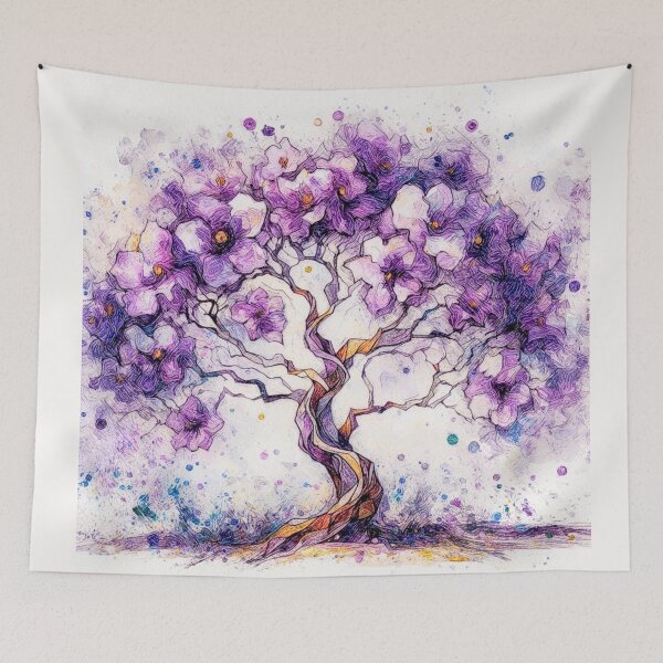 Item preview, From the Garden: South American Handroanthus impetiginosus Ipê Roxo#4 designed and sold by Helios Be. Lavsh.