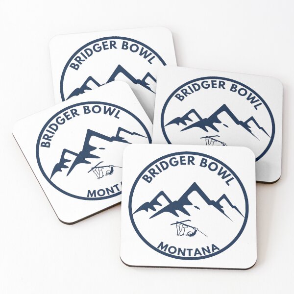 Item preview, Bridger Bowl Mountain Ski Resort Montana Mountains Souvenir designed and sold by karmdaf.