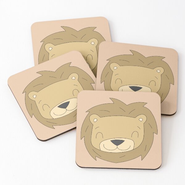 Item preview, Cute Happy Lion  designed and sold by ArtbyTinci.