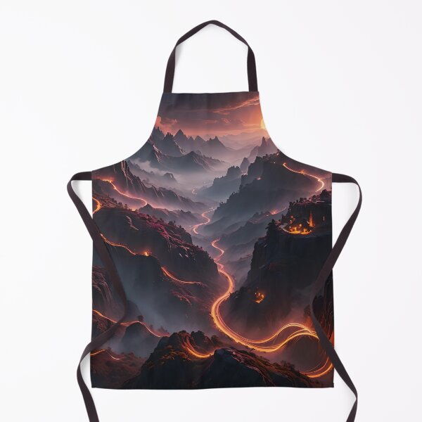 Aperçu de l'œuvre Des collines aux lignes courbes créée et vendue par HebaRK Studio.