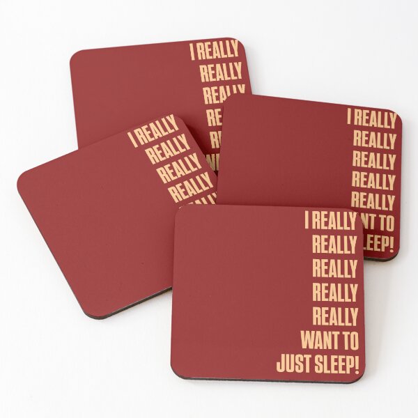 Item preview, I Really Really Want to Just Sleep ! designed and sold by Retro-Flute.