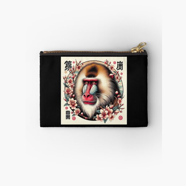 Item preview, colored faced mandrill designed and sold by EuropeanPrints.