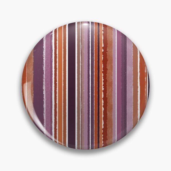 Item preview, striped pattern in orange, brown and purple designed and sold by Sonja Birkelbach.