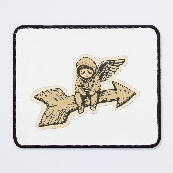 Item preview, Cupid Is a Liar – Anti Valentine Grunge Sticker designed and sold by GipsyAvenger.