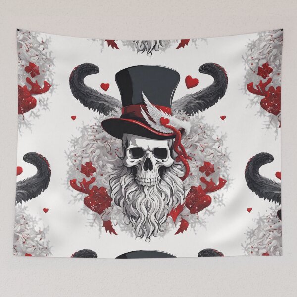 Item preview, Skull with cylinder - Mr. Boss of Lovers designed and sold by Atarac.
