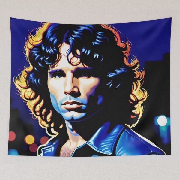 Item preview, Jim Morrison in Blue Hour| TheAmericanPoet designed and sold by TheAmericanPoet.
