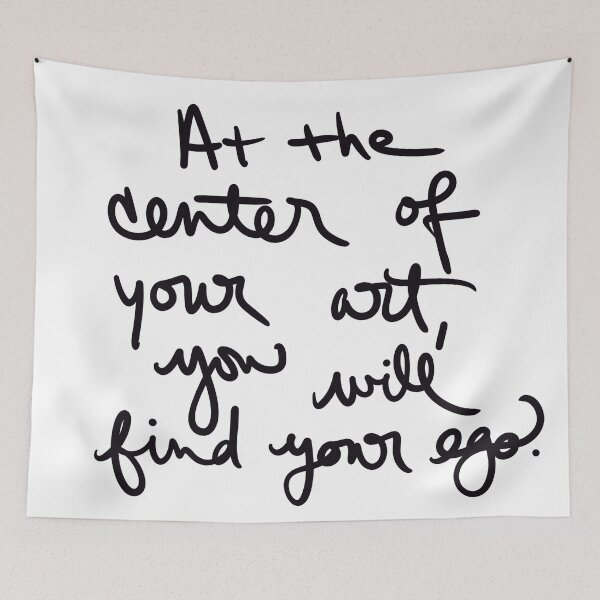 Item preview, At the center of your art, you will find your ego designed and sold by abeink.