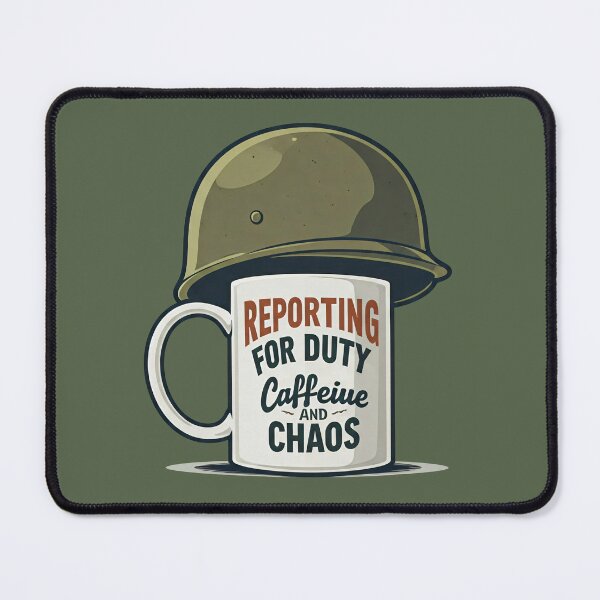 Item preview, My daily routine: caffeine and chaos designed and sold by Darkifun.