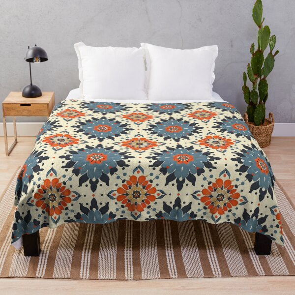 Item preview, Vintage Floral Tile Pattern – Seamless Ornamental Mediterranean Design designed and sold by Building60media.