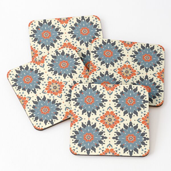 Item preview, Vintage Floral Tile Pattern – Seamless Ornamental Mediterranean Design designed and sold by Building60media.