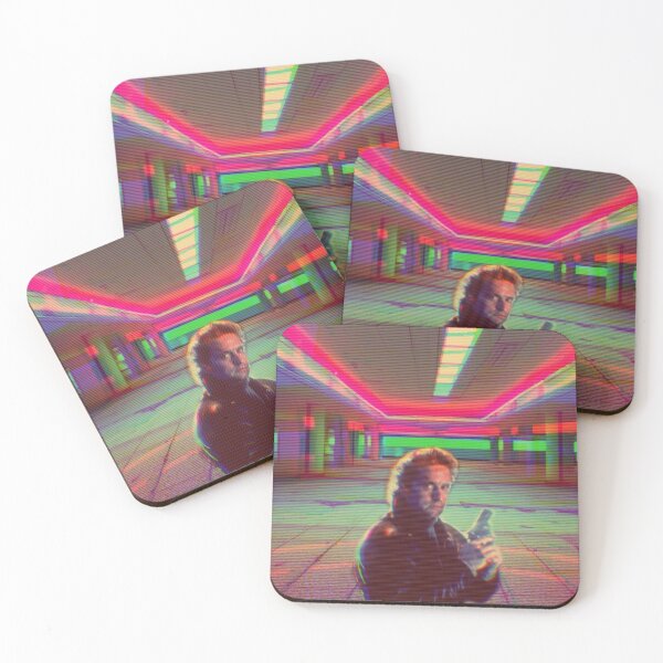 Item preview, Michael Douglas Vaporwave Tribute Dead Mall Art designed and sold by Retrovapor144.