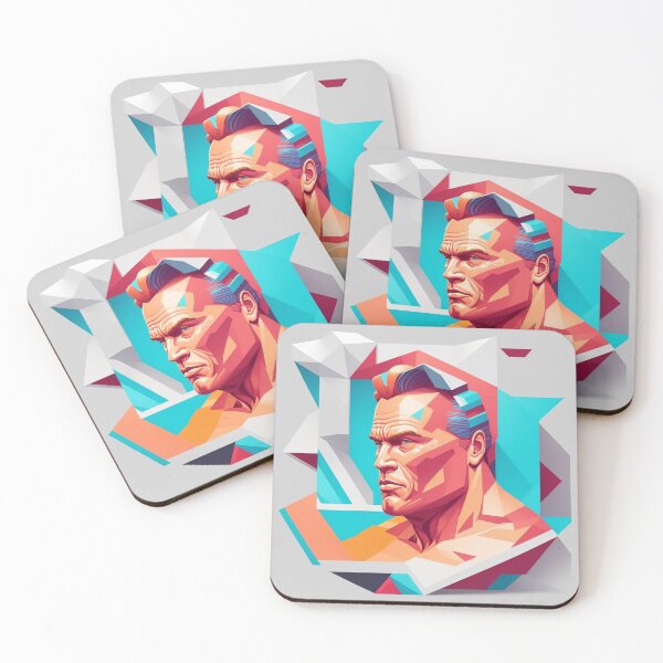 Aperçu de l'œuvre Visages célèbres - Arnold créée et vendue par InkbrushStudios.