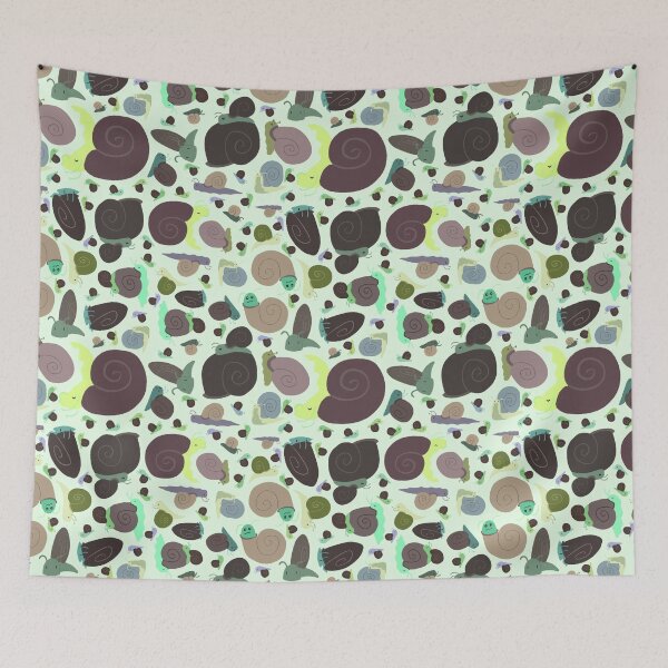 Item preview, Snail Pattern designed and sold by pocketurtle.
