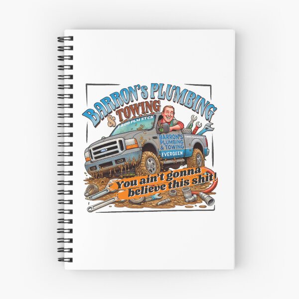 Item preview, Barrons plumbing and towing designed and sold by Michael Garber.